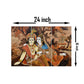 HD Modern Art Painting For Wall Design - Sitting Krishna